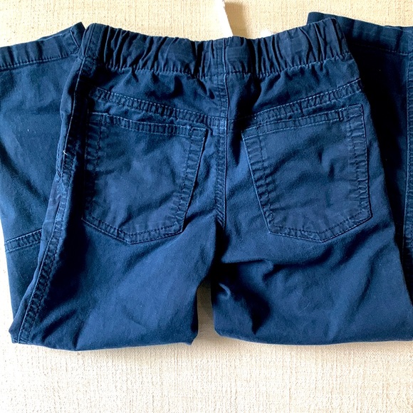 3 pairs of navy blue bottoms. Worn as school uniforms. Like new. - Picture 4 of 5